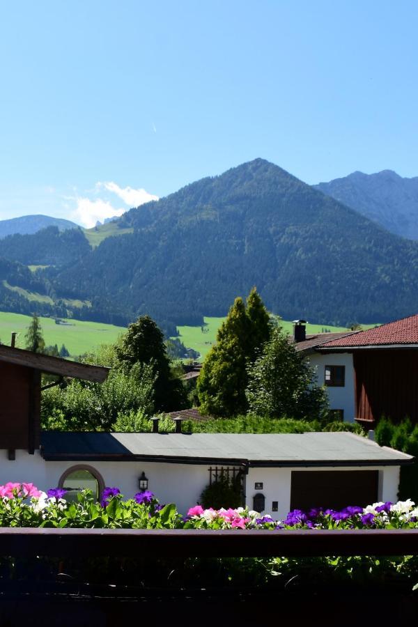 Haus Bergblick Lägenhet Walchsee Exteriör bild